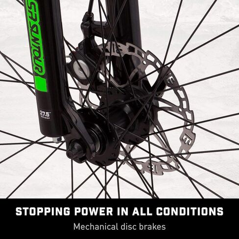 Mongoose Switchback Comp، Expert، Sport، Trail Mountain Bike للبالغين والرجال والنساء، سرعة من 16 إلى 21، عجلات 27.5 بوصة، إطار من الألومنيوم بأحجام متعددة in Saudi Arabia