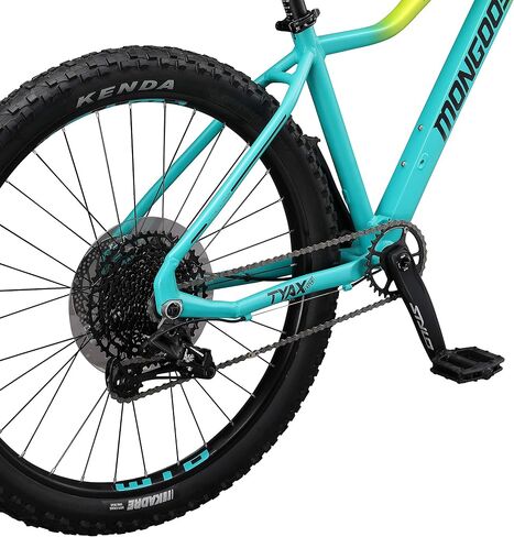 Mongoose Tyax Comp, Sport, and Expert Adult Mountain Bike, 27.5-29-Inch Wheels, Tectonic T2 Aluminum Frame, Rigid Hardtail, Hydraulic Disc Brakes in Kuwait