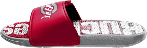 FOCO Ohio State Buckeyes NCAA Mens Gradient Wordmark Gel Slide - L in Saudi Arabia