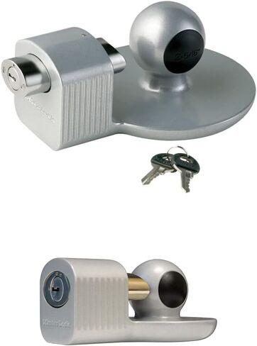 Master Lock Trailer Lock, Trailer Coupler Lock, Fits 2-5/16 in. Couplers, 378DAT 377KA Trailer Hitch Lock, Fits 1-7/8 in, 2 in, and Most 2-5/16 in. Trailer Couplers in Saudi Arabia