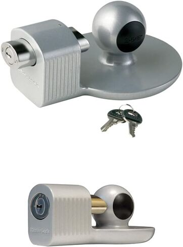 Master Lock Trailer Lock, Trailer Coupler Lock, Fits 2-5/16 in. Couplers, 378DAT 377KA Trailer Hitch Lock, Fits 1-7/8 in, 2 in, and Most 2-5/16 in. Trailer Couplers in Saudi Arabia