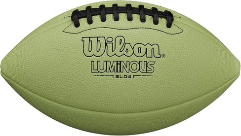 Wilson Luminous Glow Football - Junior Size, Green in Saudi Arabia