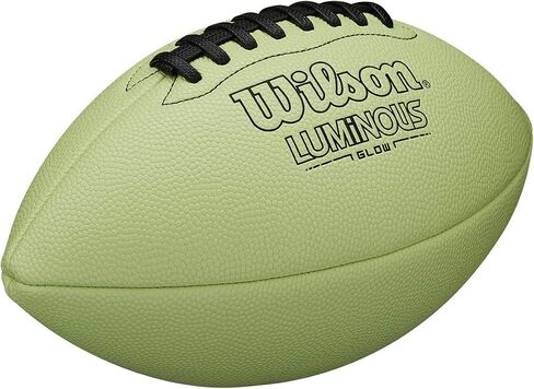Wilson Luminous Glow Football - Junior Size, Green in Saudi Arabia