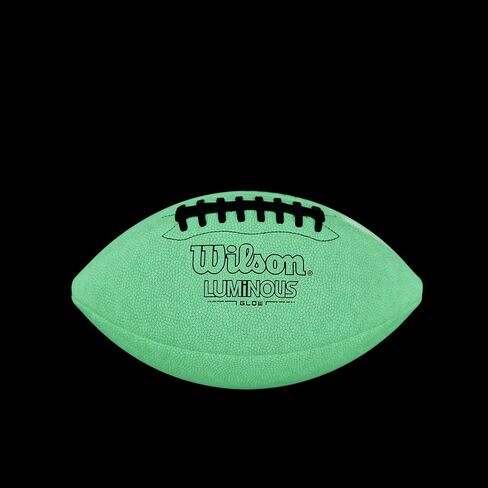 Wilson Luminous Glow Football - Junior Size, Green in Saudi Arabia