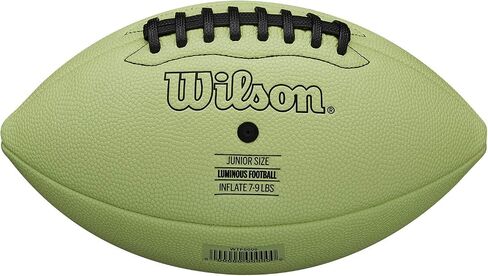 Wilson Luminous Glow Football - Junior Size, Green in Saudi Arabia