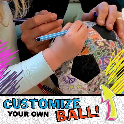 Franklin Sports I-Color Sports Ball – Customize Your Own Ball – Football, Basketball, or Soccer Ball in Saudi Arabia