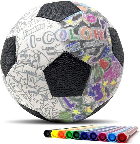 Franklin Sports I-Color Sports Ball – Customize Your Own Ball – Football, Basketball, or Soccer Ball in Saudi Arabia