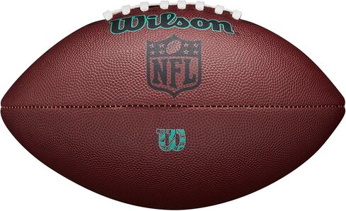 WILSON NFL Ignition Pro Eco Football - Brown, Junior Size in Saudi Arabia