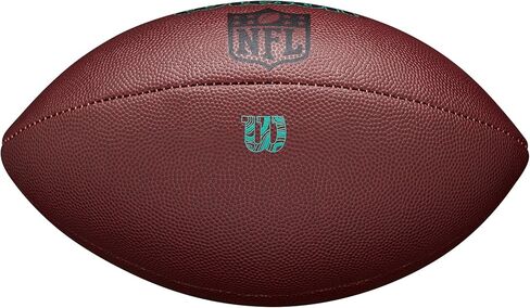 WILSON NFL Ignition Pro Eco Football - Brown, Junior Size in Saudi Arabia