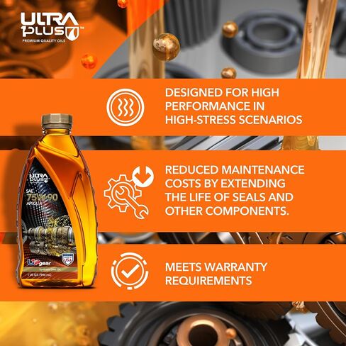 زيت التروس الاصطناعي Ultra1Plus SAE 75W-90، API GL-4 (3 QTS) in Saudi Arabia