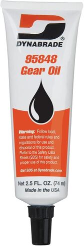 Dynabrade (95848) 2.5 OZ. (74 ML) Tube of Gear Oil | Compatible with Wick Type Lubrication Systems | Formulated Specifically to Prevent Premature Gear Failure in Saudi Arabia