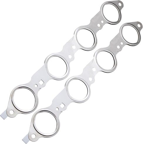 LS Multi Layer MLS Header Manifold Exhaust Gasket Aftermarket Replacement Parts Fit for LS1 LS2 LS3 LS6 LQ4 LQ9 4.8 5.3 5.7 6.0 6.2.OEM#:12617944 12600530. (1) in Kuwait