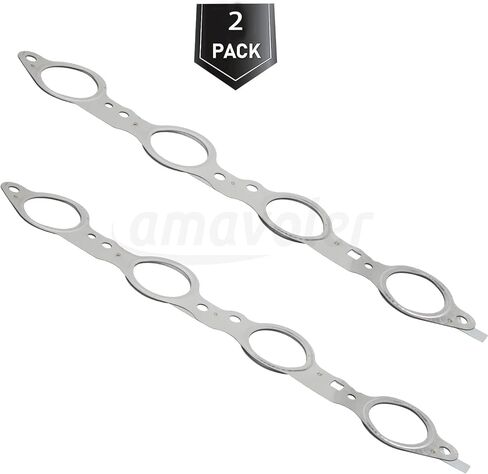 LS Multi Layer MLS Header Manifold Exhaust Gasket Aftermarket Replacement Parts Fit for LS1 LS2 LS3 LS6 LQ4 LQ9 4.8 5.3 5.7 6.0 6.2.OEM#:12617944 12600530. (1) in Kuwait