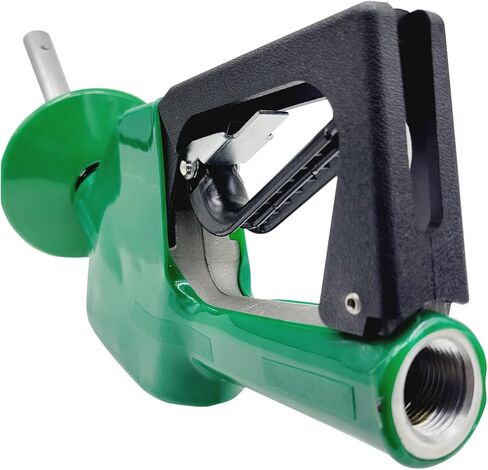 MenaITEK-11A فوهات وقود للإغلاق التلقائي مقاس 3/4 بوصة (أخضر + واقي من الرذاذ) تستخدم للديزل والبنزين والكيروسين 3 فتحات مشبك مفتوح معدل تدفق عالي 16 جالون في الدقيقة 13/16 بوصة صنبور (OD = 20 مم) in Kuwait