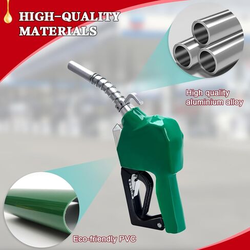 فوهة وقود GDDGHS، فوهة وقود NPT مقاس 3/4 بوصة، فوهة غاز بديلة فوهة مضخة غاز لملء الديزل/الكيروسين/البنزين، فوهة وقود أوتوماتيكية، إيقاف تلقائي 13/16 بوصة، معدل التدفق 16 جالونًا في الدقيقة in Kuwait