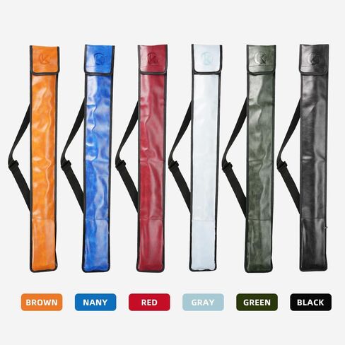 ZOKUE Pool Cue Case 1x1 Soft Leather Carrying Bag Carom Cue Case Billiards Accessories in Saudi Arabia