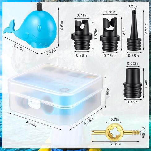 مجموعتان من محول صمام لوح التجديف SUP، محول مضخة SUP قابل للنفخ، محول متعدد الوظائف لمضخة الهواء، قوارب الكاياك والقوارب، أسرة قابلة للنفخ، لوح التجديف in Kuwait