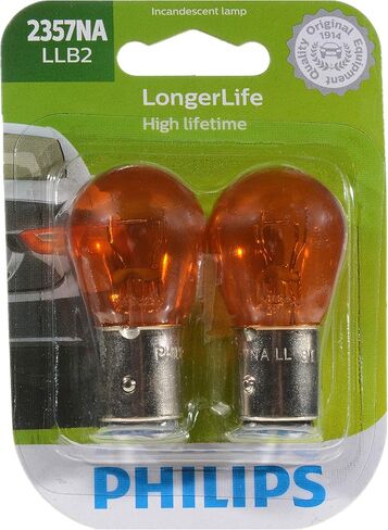 Philips 2357NA LongerLife Miniature Bulb, 2 Pack in Saudi Arabia