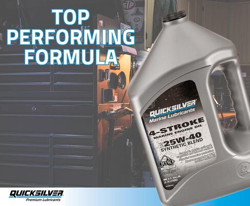 Quicksilver 25W-40 Marine Engine Oil in Saudi Arabia