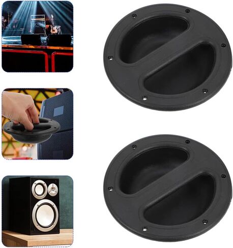 Handgrip 8 قطعة مقبض مكبر الصوت الاحترافي مقبض مكبر الصوت العالمي صندوق خزانة مكبر الصوت مقبض ملحقات مكبر الصوت مكبر الصوت in Saudi Arabia