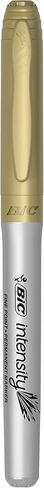 BIC Intensity Metallic Permanent Marker, Fine Point, Assorted Metallic Colors, Box of 12 Permanent Markers in Saudi Arabia
