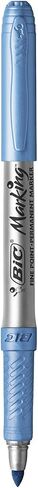 BIC Intensity Metallic Permanent Marker, Fine Point, Assorted Metallic Colors, Box of 12 Permanent Markers in Saudi Arabia