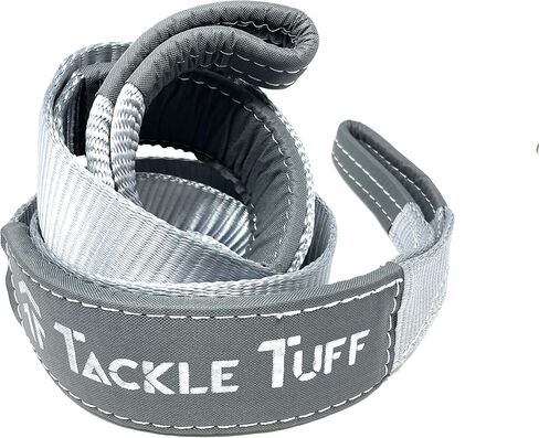 TACKLE TUFF Premium Nylon Tree-Saver Strap is 10' x 3", 30,000 lbs. (15 Tons) Rated Capacity, Features Chafe Guards & Reinforced Eyelets for Added Strength. in Saudi Arabia