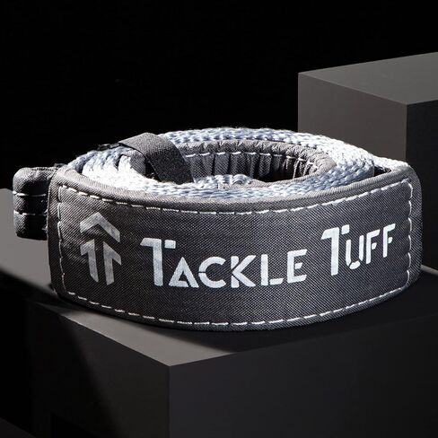 TACKLE TUFF Premium Nylon Tree-Saver Strap is 10' x 3", 30,000 lbs. (15 Tons) Rated Capacity, Features Chafe Guards & Reinforced Eyelets for Added Strength. in Saudi Arabia