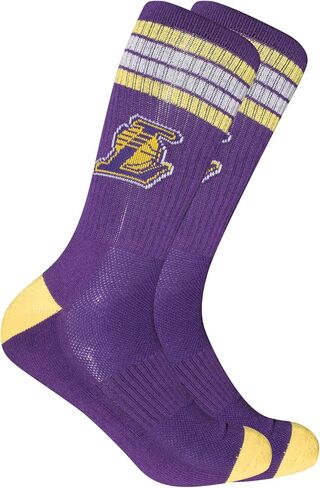 Ultra Game NBA Men's Athletic Cushioned Secure Fit Team Crew Socks - 3 Pack in Saudi Arabia