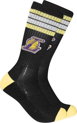 Ultra Game NBA Men's Athletic Cushioned Secure Fit Team Crew Socks - 3 Pack in Saudi Arabia