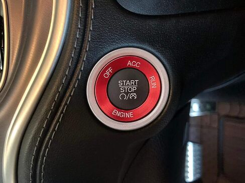 for Challeger Air Conditioner Turn Signal Light Climate Volume Auto Center Console Knob Ring Compatible with Dodge Challenger/Charger/Chrysler Stop Start Button Sticker 2015-2019 (Red) in Saudi Arabia