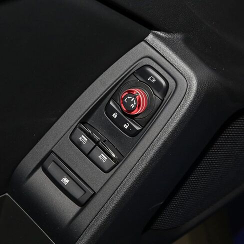 Auovo Engine Start Stop Button Outer Ring Compatible with Subaru BRZ 2022-2024 for Toyota GR86 Accessories 2022 2023 Push Start Stop Button Cover (Engine Start Stop Outer Ring-1PC, Red) in Kuwait