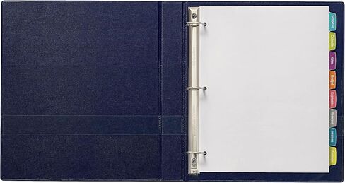 Avery 14433 Easy Peel White Label Tab Dividers 8-Tab 4/PK White in Saudi Arabia