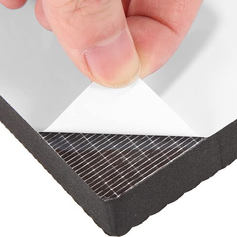 X AUTOHAUX 6 Pcs 40x12x1.5cm Car Garage Wall Guard Door Bumper Protector Anti Collision Waterproof Foam for Warehouse Garage Parking Assist in Saudi Arabia