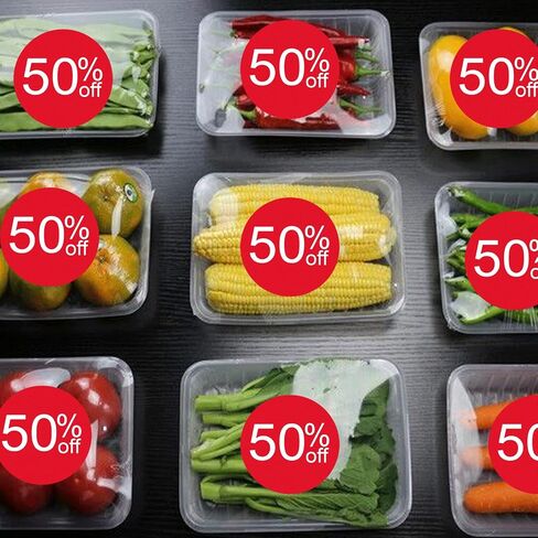 Price Stickers 50 Off Percent Off Labels 1.5 inch Sale Tags Fifty Percent Off Sticker 1000 Pcs Garage Sale Stickers Price Tags Circle Pricemarker Half Off Labels Stickers roll in Saudi Arabia