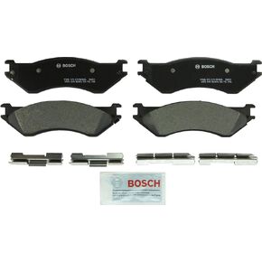BOSCH BP1096 QuietCast Premium Semi-Metallic Disc Brake Pad Set - Compatible with Select Dodge Ram 1500, Ram 2500; REAR