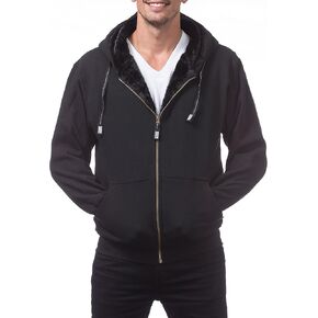 Pro Club Men's Heavyweight Pile Full Zip Hoodie