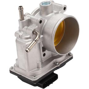 Throttle Body Assembly, 66mm Throttle Body Actuator No.220300A020 for Lexus ES330 RX330 3.3L 04-06, for Toyota Camry Sienna Aluminum Alloy Black, 1 Pc in Saudi Arabia