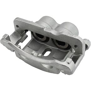 2x Brake Caliper Assembly for GMC Savana 1500 2500 Sierra 1500 2500 for Chevrolet Silverado 1500 2500 3500 for Cadillac 2000-2013 Left and Right with 4 Wheel Disc 18-B4728, 18-B4729