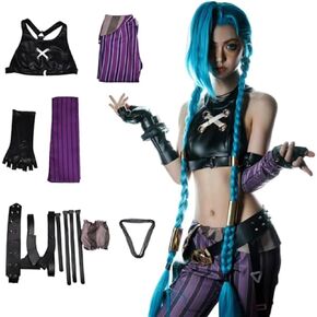 Anime Vest Cosplay Purple Uniform Halloween Adult Costume