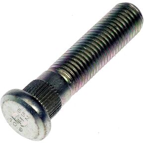Dorman 610-652 M12-1.50 Serrated Wheel Stud - 12.85mm Knurl, 58mm Length Compatible with Select Hyundai/Kia Models, Pack of 10