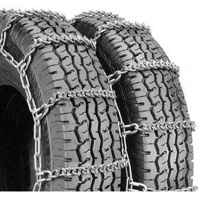 Security Chain Company QG4828 Quik Grip V-Bar Type DT Light Truck Dual and Triple Tire Traction Chain - Set of 2