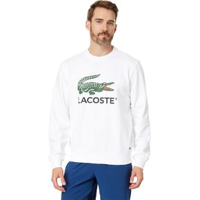Lacoste Men's Crocodile Print Crew Neck Sweatshirt