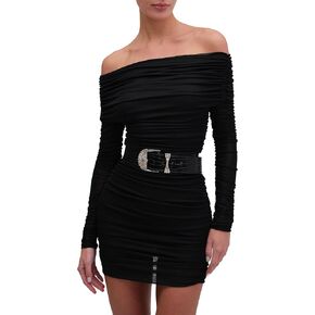 Ronny Kobo Women's Eidis Off The Shoulder Mini Dress