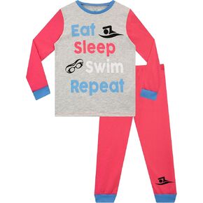 Girls Pajamas Swimmer