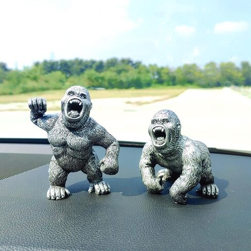 Cool Gorilla Car Ornaments for Dashboard, Automotive Center Console Ornament Car Decorations, Cute Car Decor Charm Car Accessories Interior, Office/Home Decor in Saudi Arabia