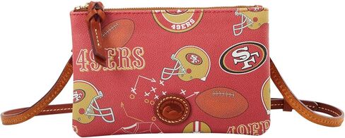 Dooney & Bourke Handbag, Nfl 49Ers Top Zip Crossbody in Saudi Arabia