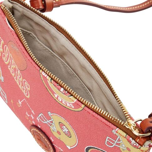Dooney & Bourke Handbag, Nfl 49Ers Top Zip Crossbody in Saudi Arabia
