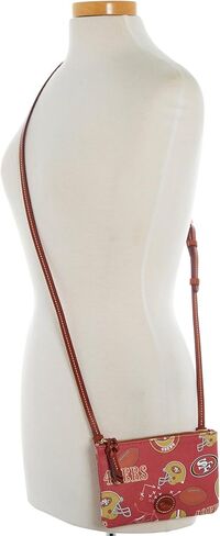 Dooney & Bourke Handbag, Nfl 49Ers Top Zip Crossbody in Saudi Arabia