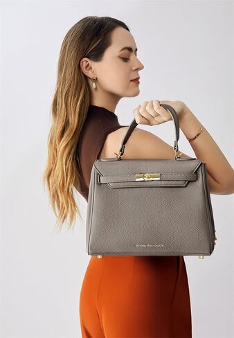 حقيبة يد نسائية من فيكتوريا هايد، محفظة بمقبض علوي رمادي in Kuwait